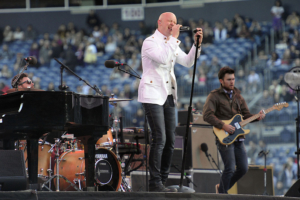 The Fray performs at Invesco Field at Mile High May 21, 2011 as the opener for U2 who kick off their North American Tour 360 with their first stop in Denver. John Leyba, The Denver Post